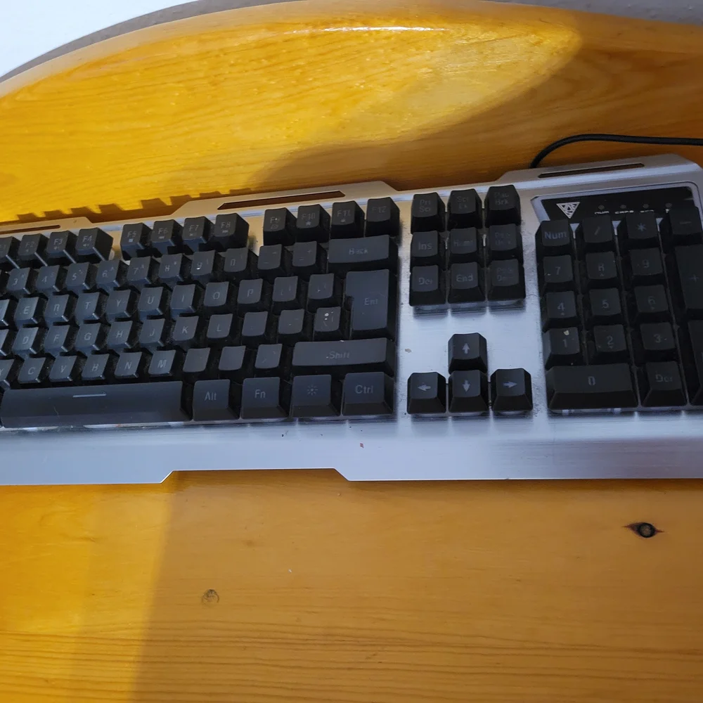 Gamedias Backlit Aluminum Gaming Keyboard
